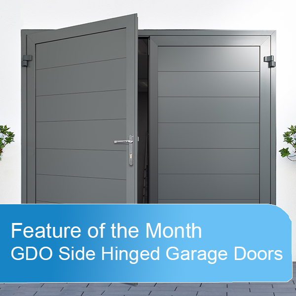 Feature of the month: Side Hinged Garage Doors